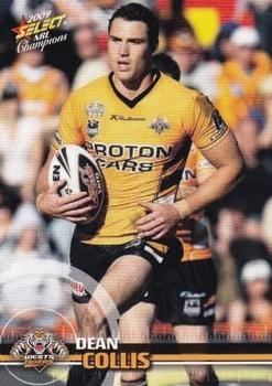 2009 Select NRL Champions #184 Dean Collis Front